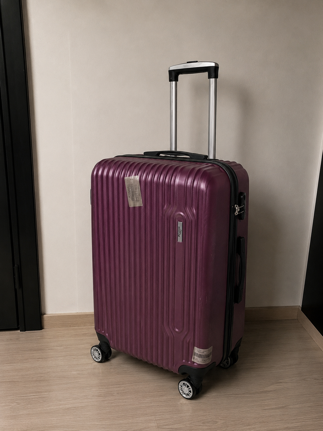 Verlorene Flughafen-Koffer – Größe Aufgabegepäck